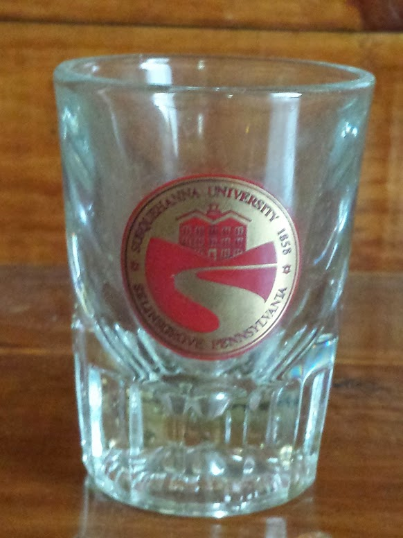 Susquehanna University shot glass 